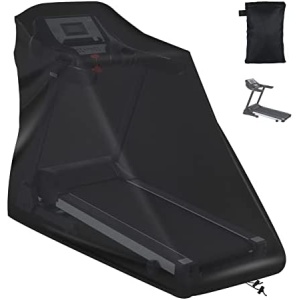 Treadmill Cover - Waterproof Outdoor Non-Folding Treadmill Covers Upgraded Dustproof Protective Cover for Indoor Gym Running Machine