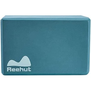REEHUT Yoga Blocks,High Density EVA Foam Blocks to Support and Deepen Poses, Improve Strength and Aid Balance and Flexibility - Lightweight, Odor Resistant