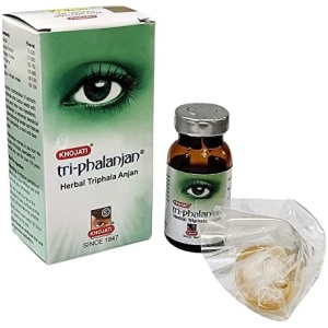 (Pack of 3) Khojati's Tri-Phalanjan Herbal Triphala Anjan 7ml Each - by Labo79