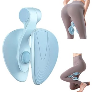 Topretty Thigh Master Pelvic Floor Muscle and Inner Hip Trainer Kegel Exerciser Home Fitness Equipment Thigh Toners Exercise Machine Applicable to Exercise Muscles at Waist Arms Buttocks