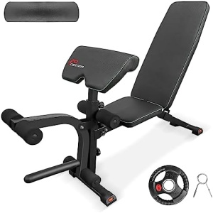 CETOOM Multi-Functional Adjustable Weight Bench for Full Body Workout –Adjustable dumbbell bench Adjustable Strength Training Bench Roman Chair Adjustable Ab Sit up Bench Decline Bench Flat Bench Workout benches for home